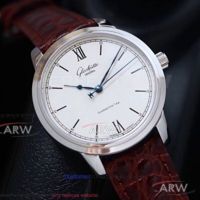 Perfect Replica Glashutte Original Senator Excellence White Dial 40mm Automatic Watch 1-36-01-01-02-30